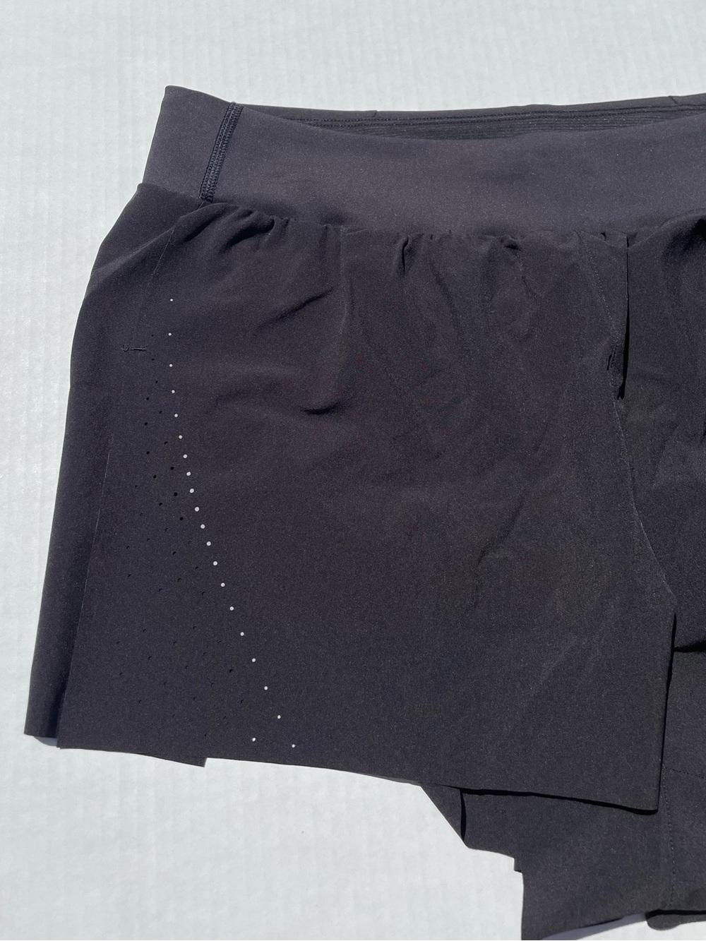 Athleta Black Athletic Skort with Inner Shorts - Picture 3 of 6